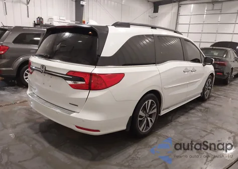 2022 Honda Odyssey Touring from USA, damaged, VIN 5FNRL6H88NB046826